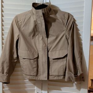 J. Crew Women's Utility Jacket in Tan